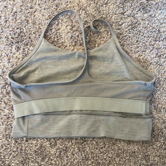 Stori by Katy Hearn Heathered Ash Gray Legend Cropped Shelf Tank - Picture 7 of 9